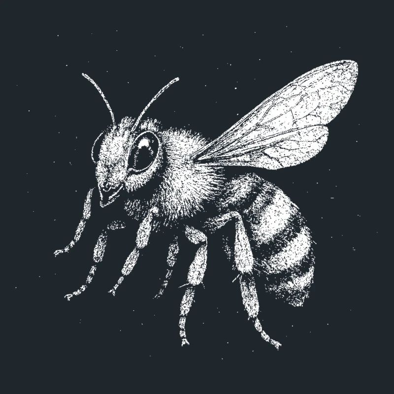 Eine Biene