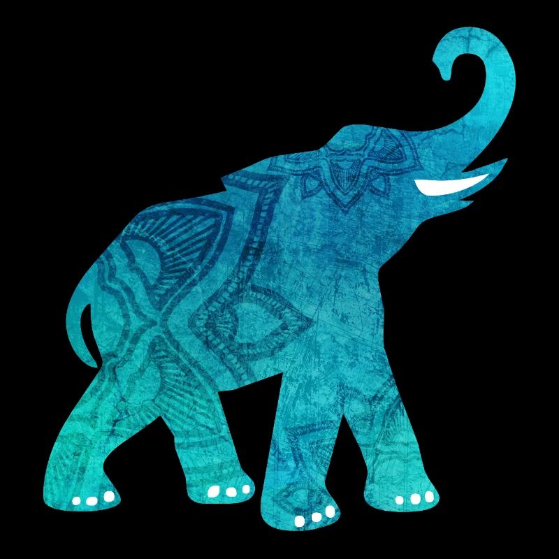 Mandala Namaste Elephant Yoga Inde Méditation om