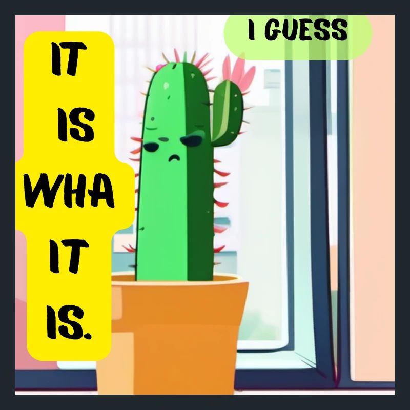 C’est ce que c’est. Je pense. – Édition Cactus Moody