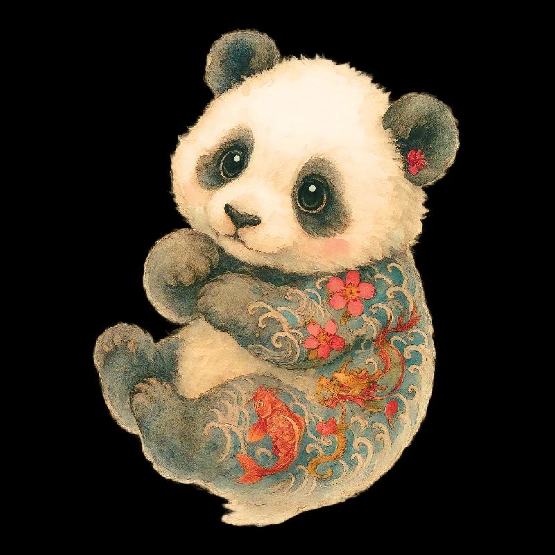 Yakuza Panda – Calm Inked Cub