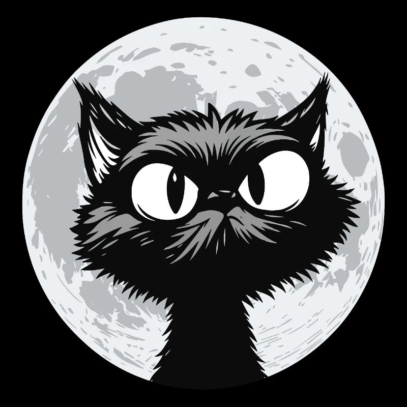 Chat de Lune Minuit