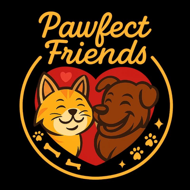 Motif de l’amitié entre chiens et chats