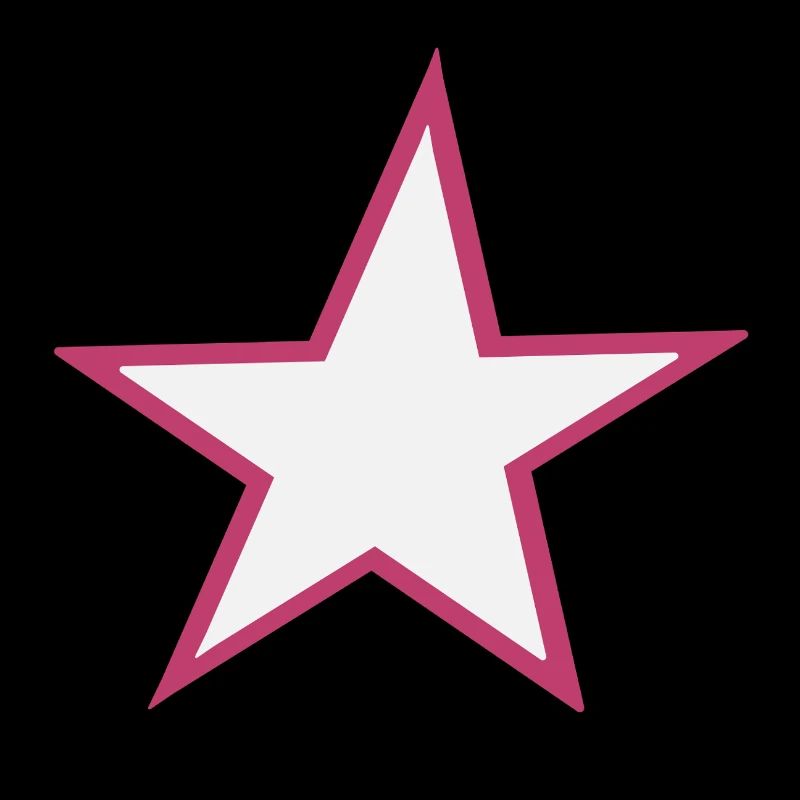 Leuchtendes Sternenmotiv