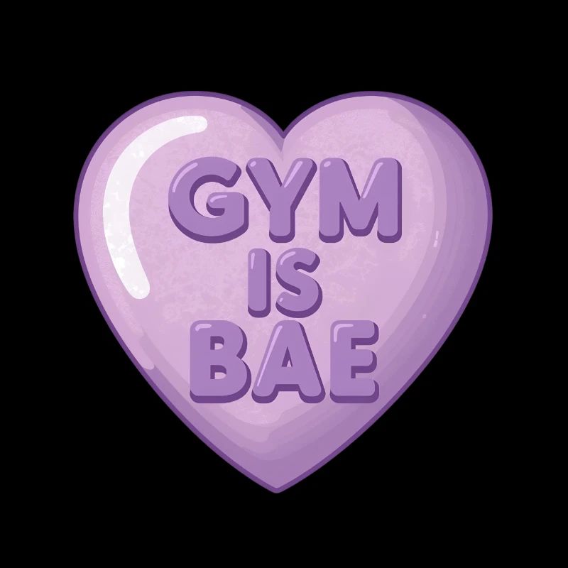 Vintage Herz – Gym Is Bae