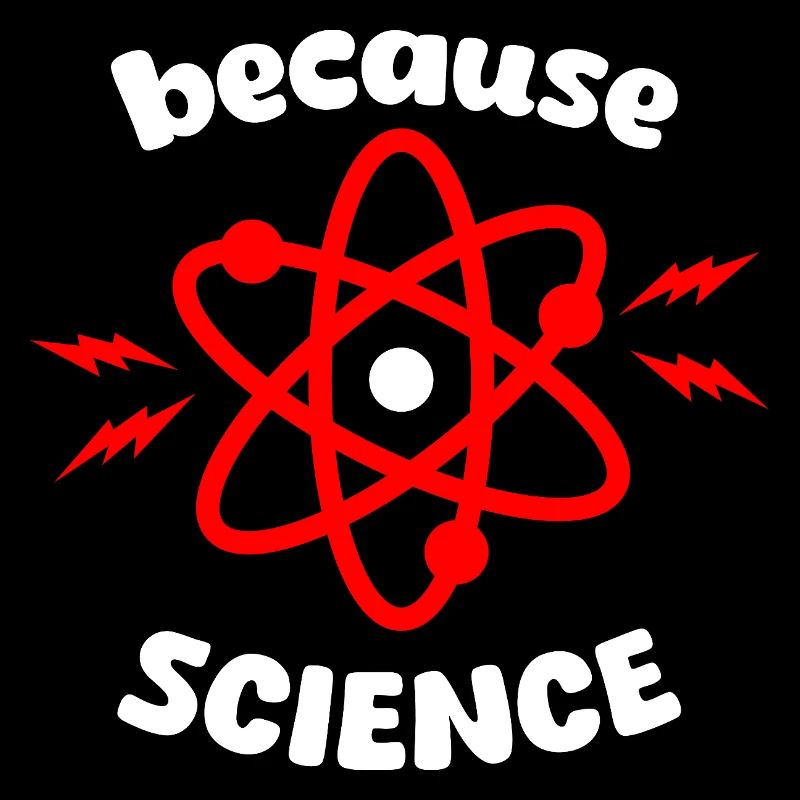 Because Science Atom Rouge