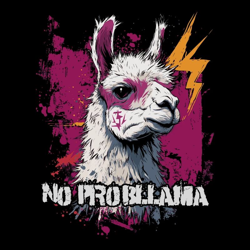 Cooles Lama Alpaka