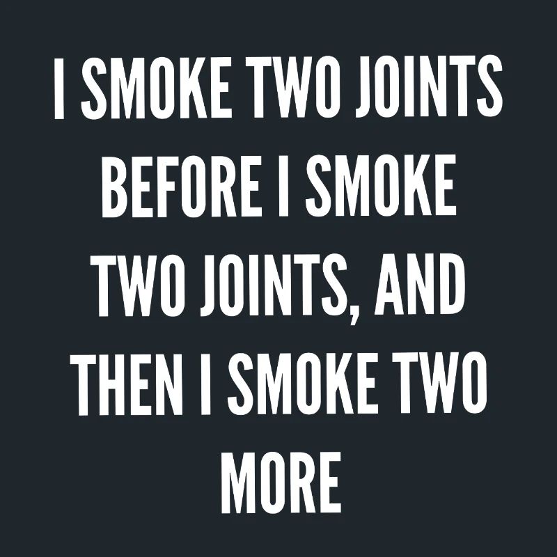 Zwei Joints Vor Dem Nächsten