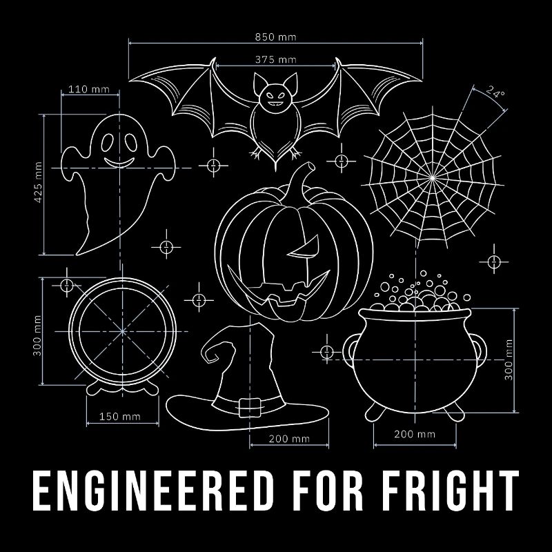 Funny Engineer Halloween T-Shirt