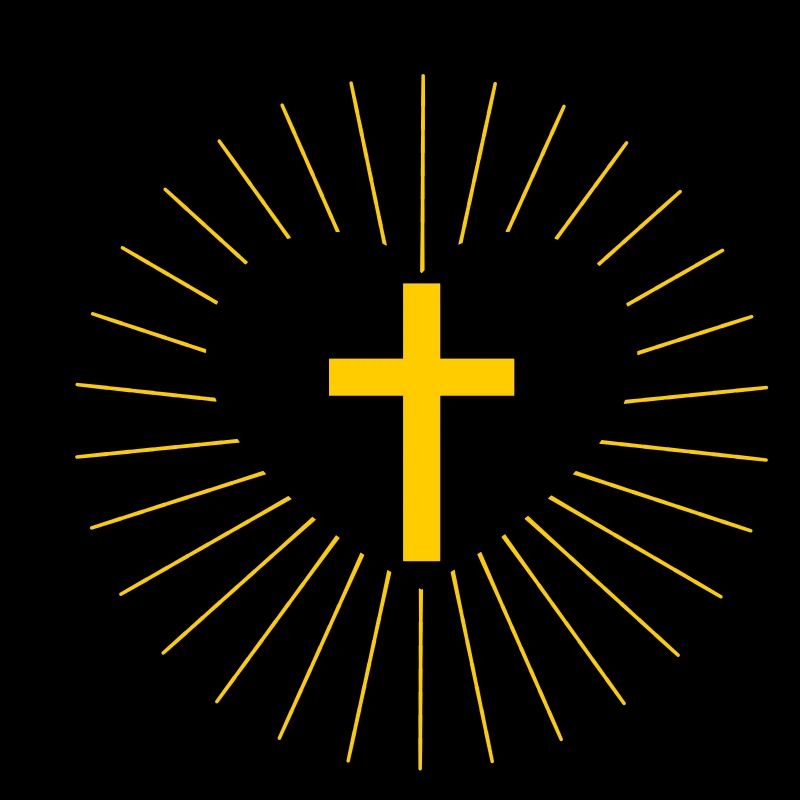 Cross and heart