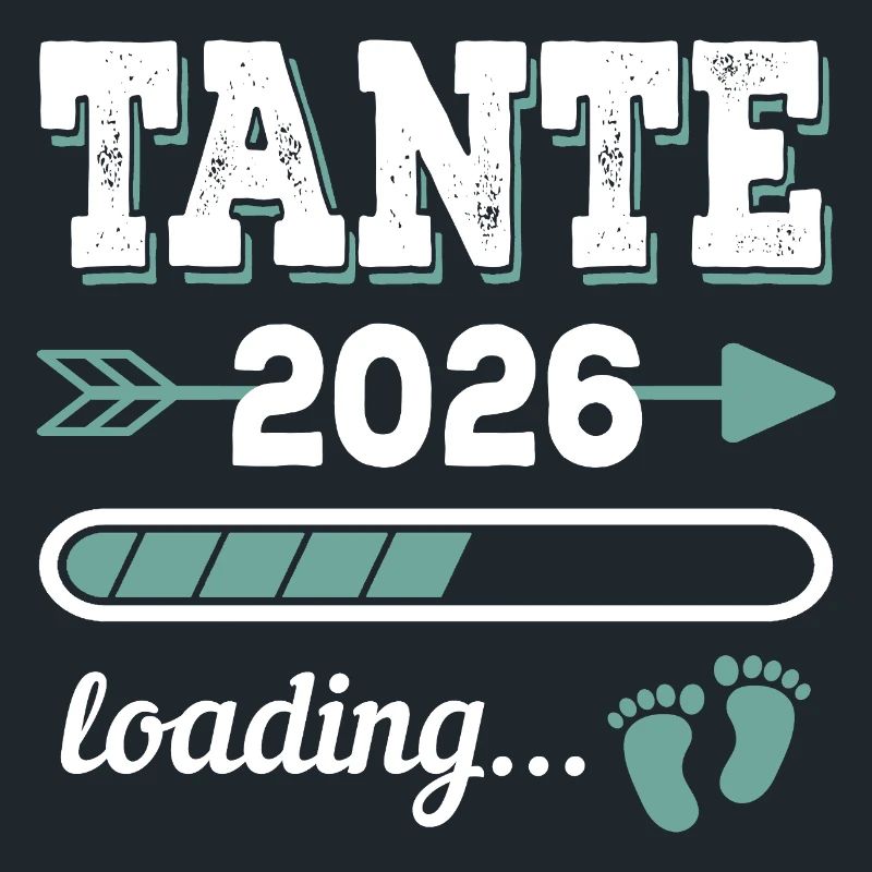 Tante 2026 Loading Werdende Tante Geschenkidee