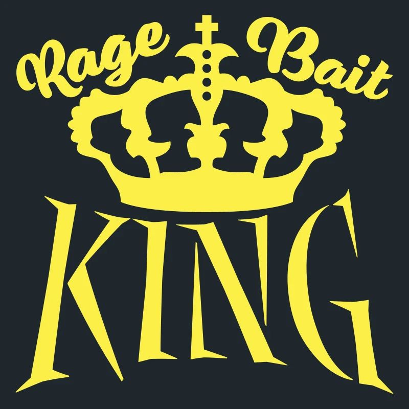 Rage, Bait, King, Provocation, Troll, Attention