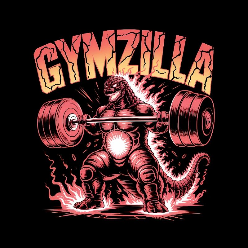 Exemplaire de Gymzilla - Citation de la salle de motivation