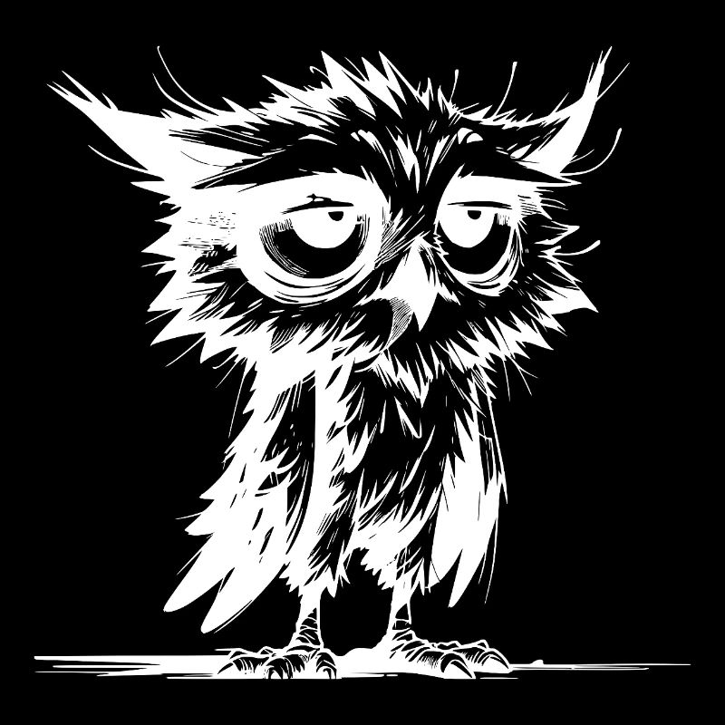 Owls, morning grouches, I didn't oversleep