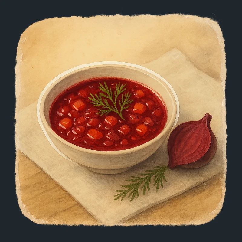Rote Beete Suppe 