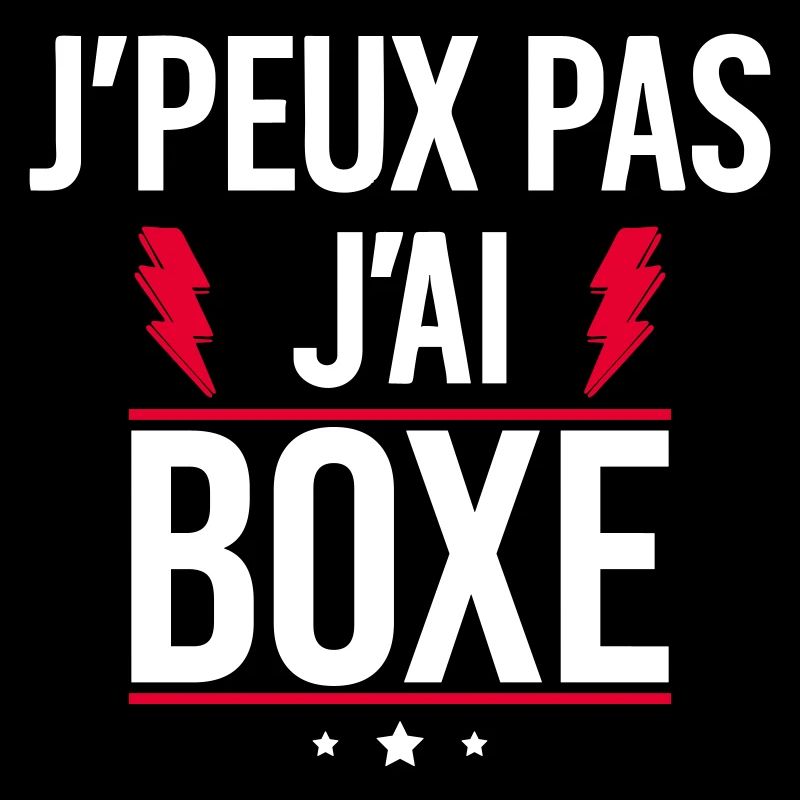 I can't I boxed Humor Boxing Boxer Boxer