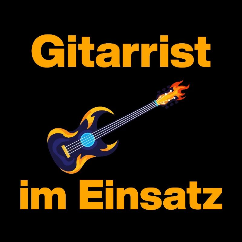 Gitarrist im Einsatz, Rockt´n´Roll, Musiker