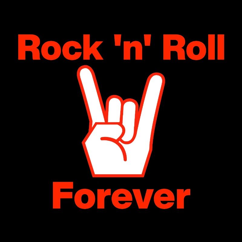 Rock 'n' Roll Forever – Horns up, Pommesgabel