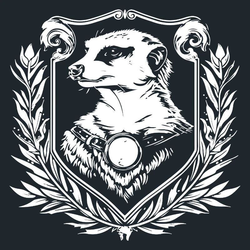 Suricate héraldique