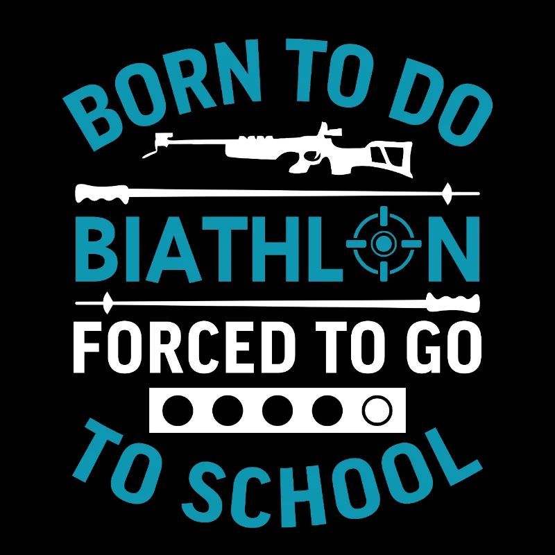 Né pour faire du biathlon, forcé d’aller à l’école