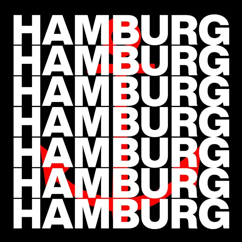 HAMBOURG LIEBE HH HAFENPOWER ANKER