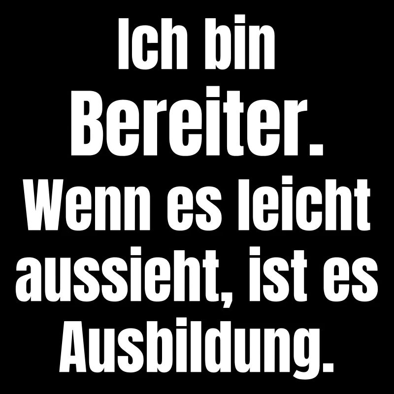 Bereiter Spruch: Training wirkt sichtbar