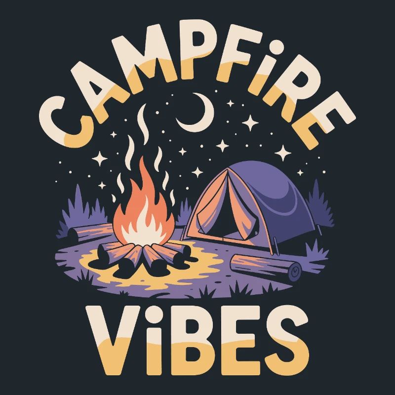 Ambiance de feu de camp
