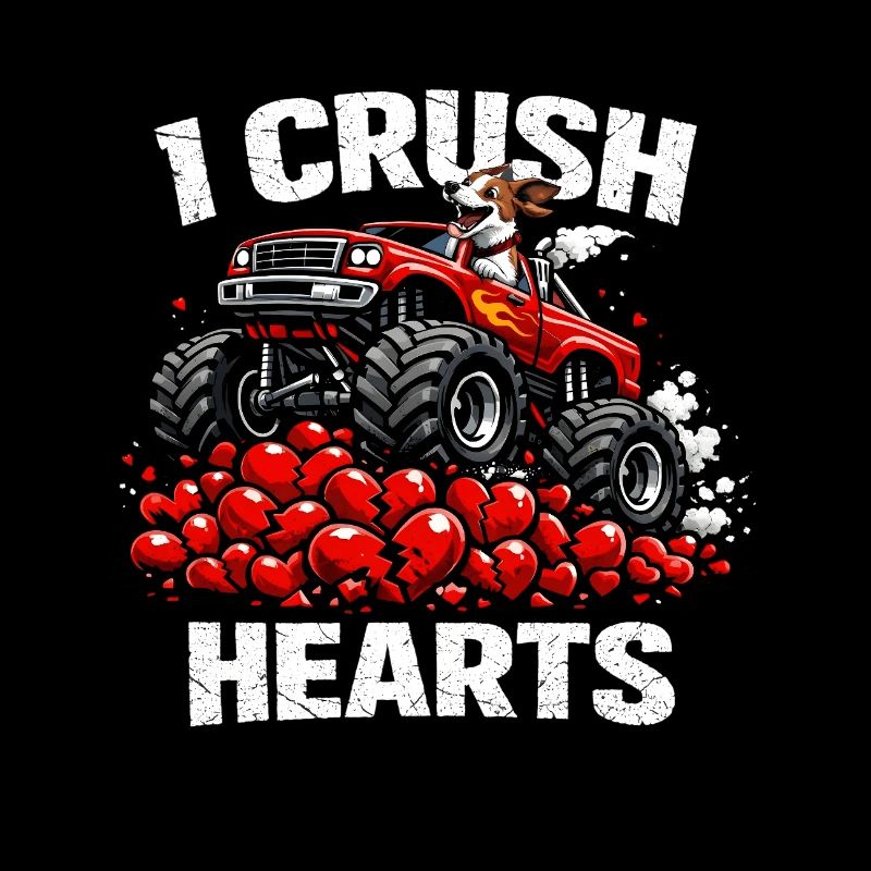 Saint-Valentin : J’écrase le chiot monstre chiot de cœur