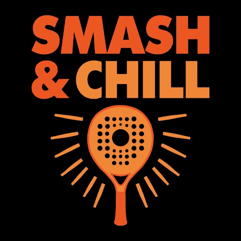 Smash & Chill Padel Tennis Athlete Style