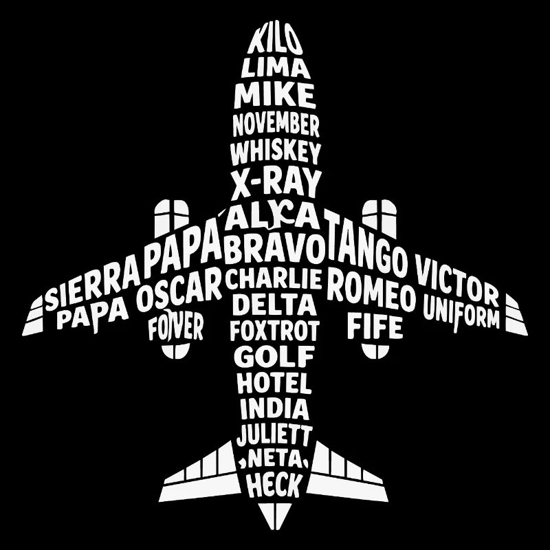 NATO Alphabet Airplane