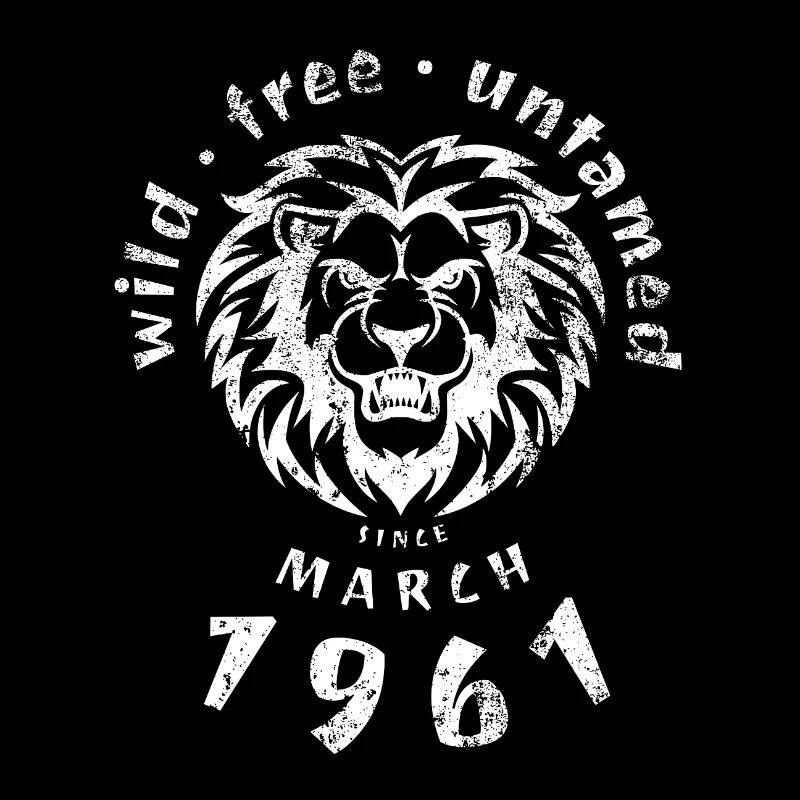 65. Geburtstag Wild, free & untamed since 03/1961