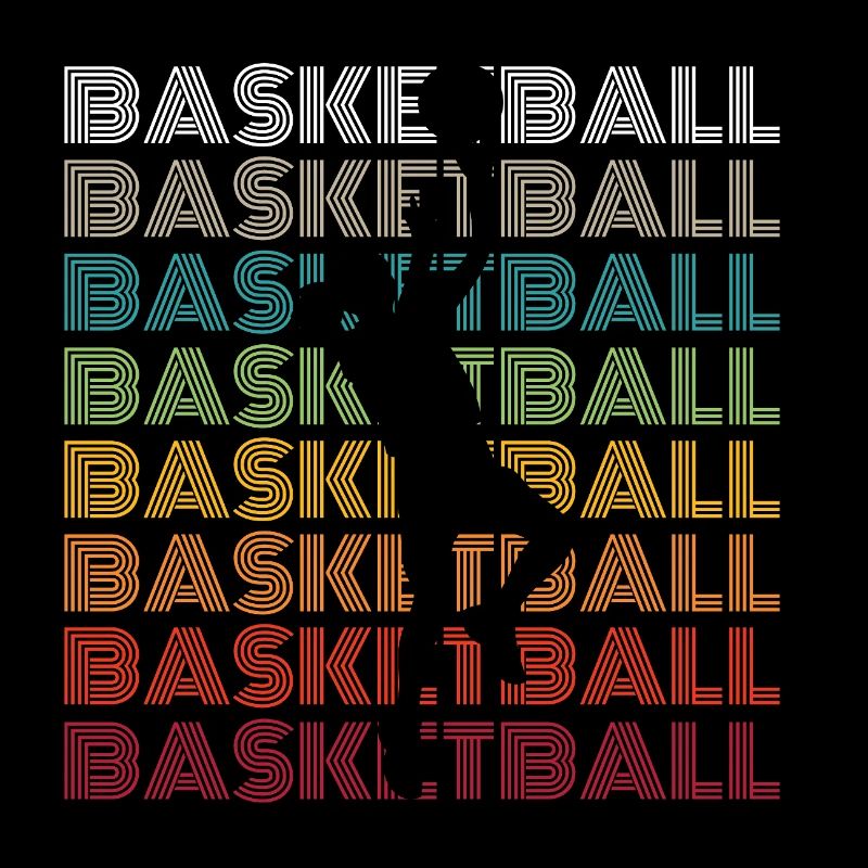 Fille de basket vintage