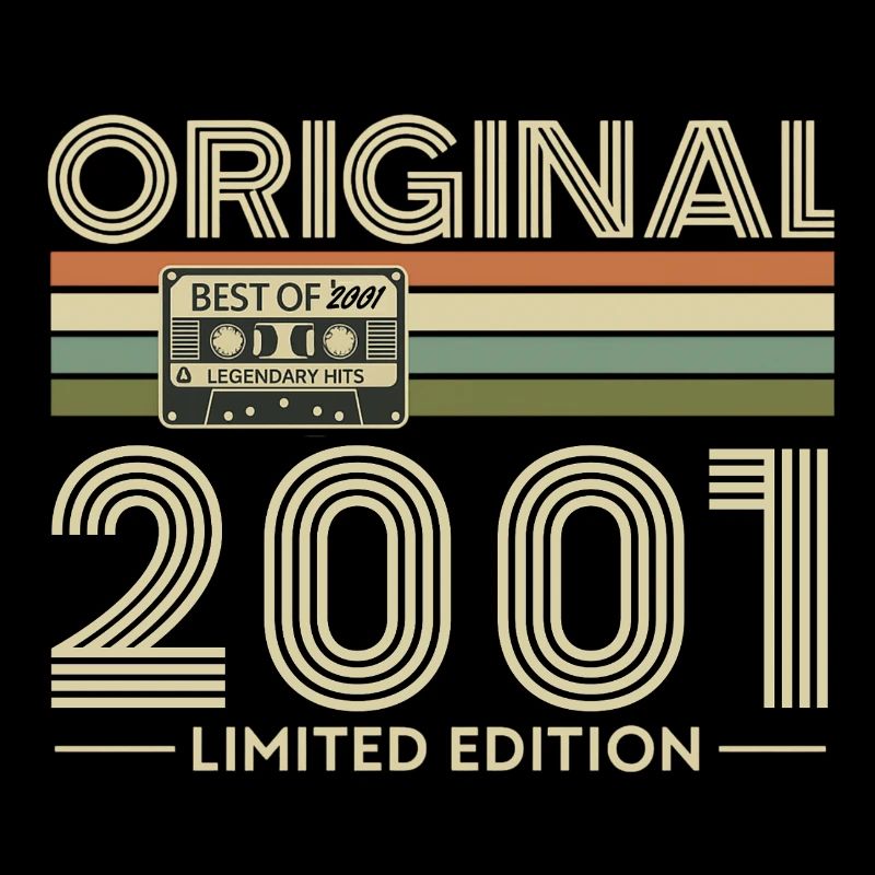 Original 2001 Édition Limité Retro