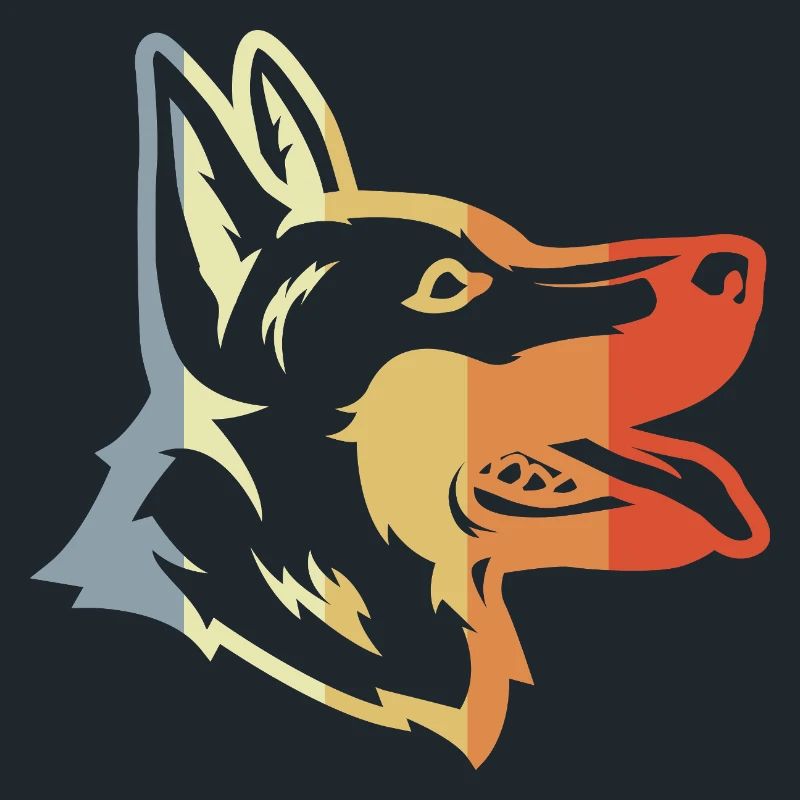 Vintage German Shepherd