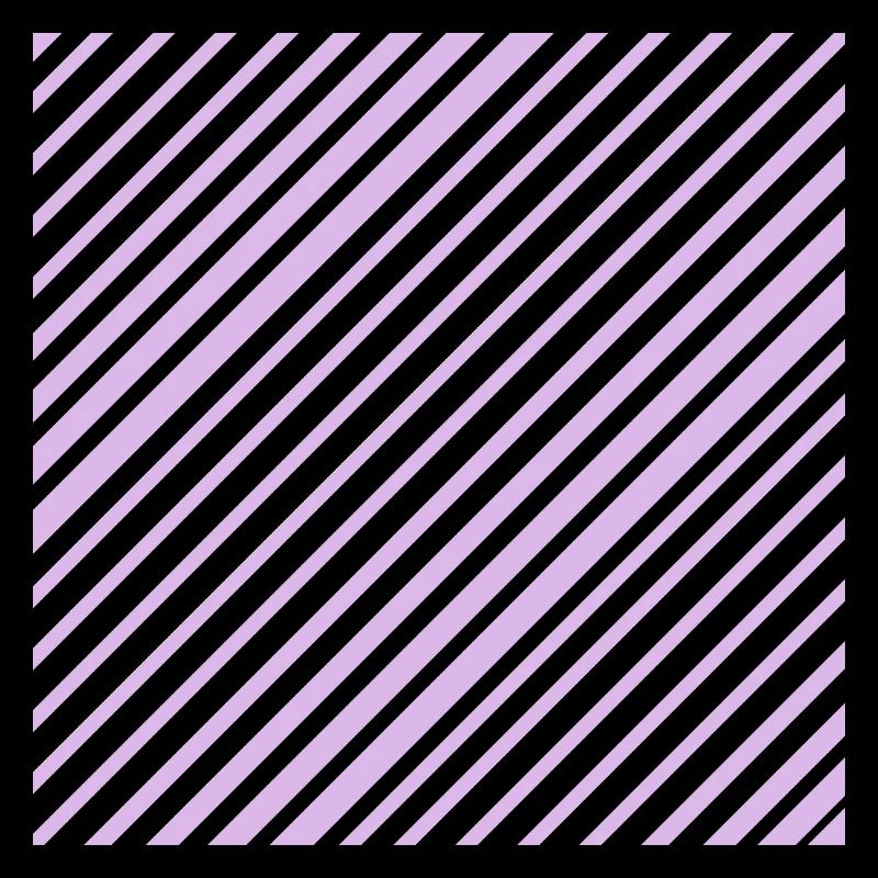 Lignes graphiques avec bandes diagonales L lilas