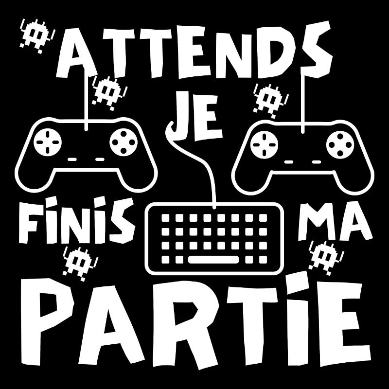 Attends je finis ma partie