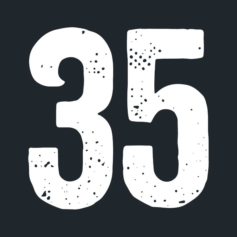 35 numéros blancs