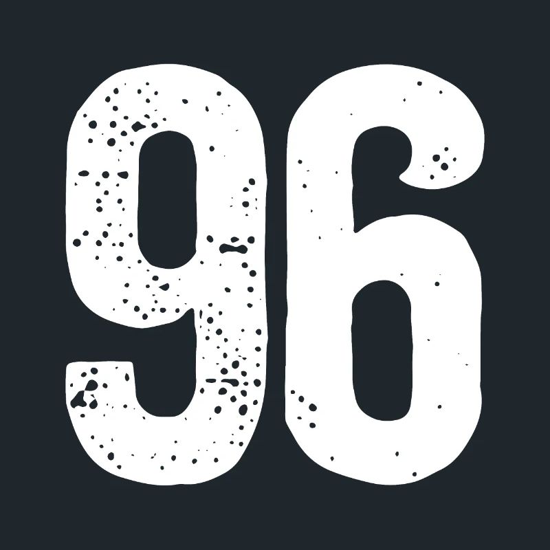 96 Numéros Blanc