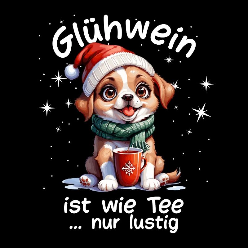 Weihnachtsmarkt witzige Glühwein trinken Sprüche
