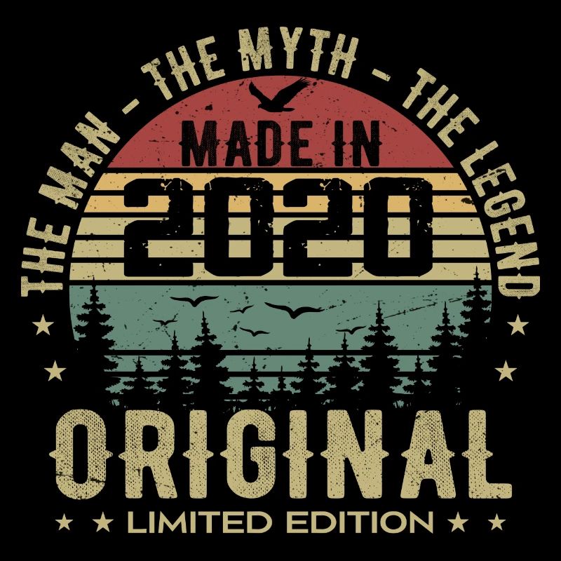 Original 2020 Retro 2020 Geburtstagsgeschenk 2020