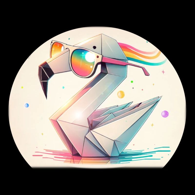 flamingo origami