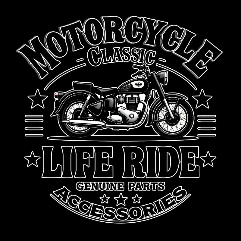 Vintage Motorcycle Emblem