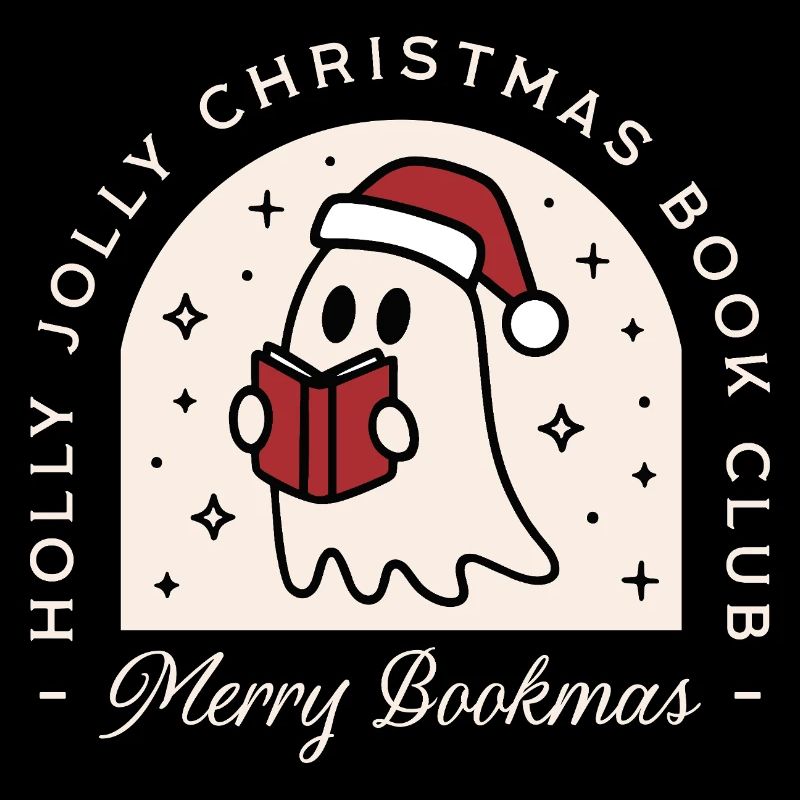 Christmas book club ghost reading holiday reader