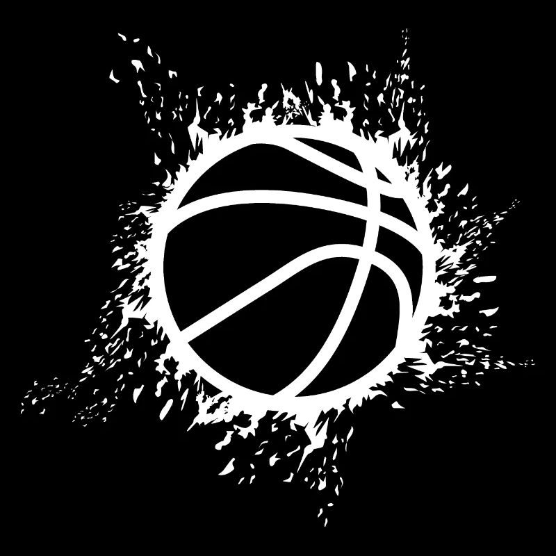 icône de l’équipe sportive de basketball explosion Logo