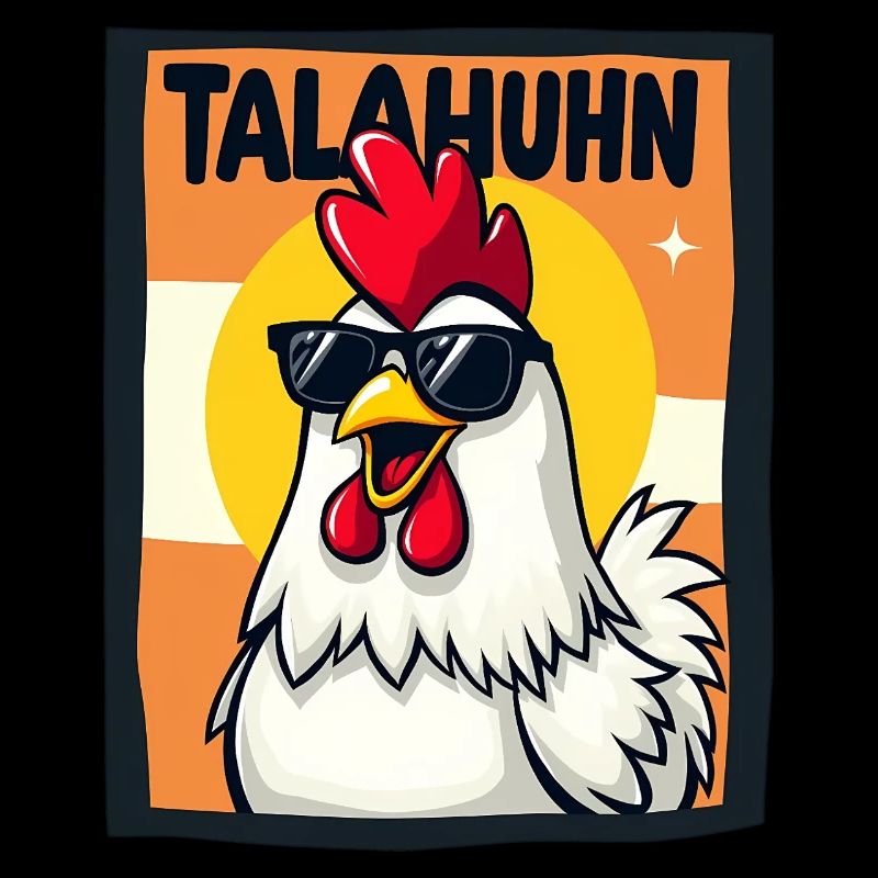 TALAHUHN Funny Saying Meme German Rap Carnival