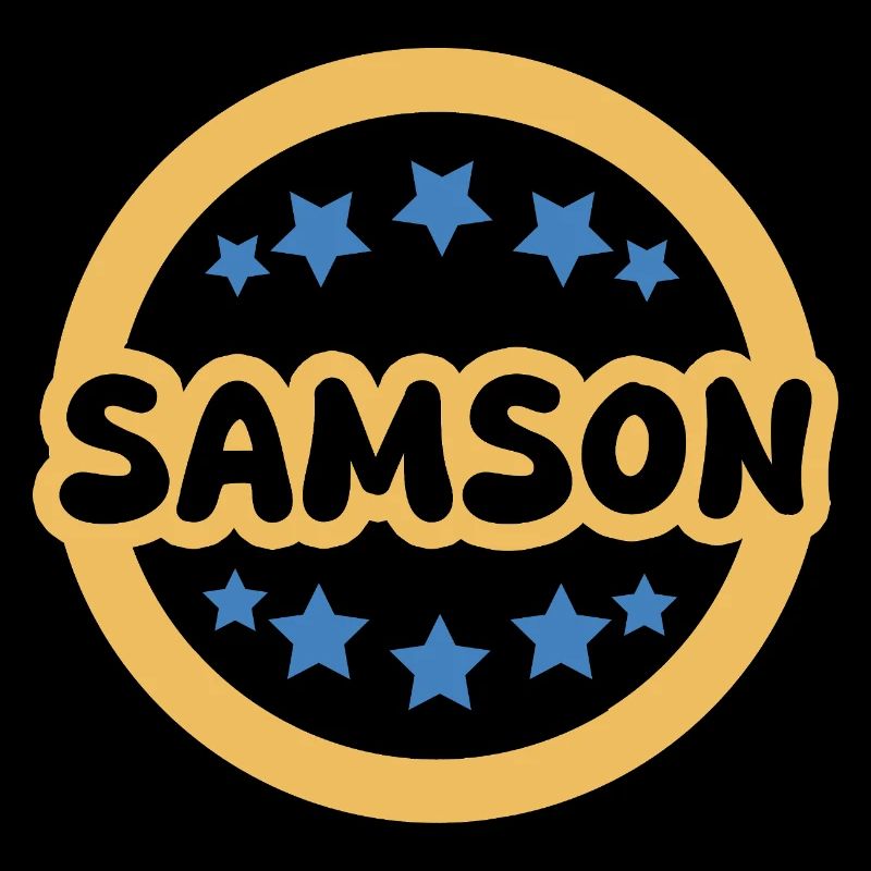 Lettrage Galactic Sampson pour Samson
