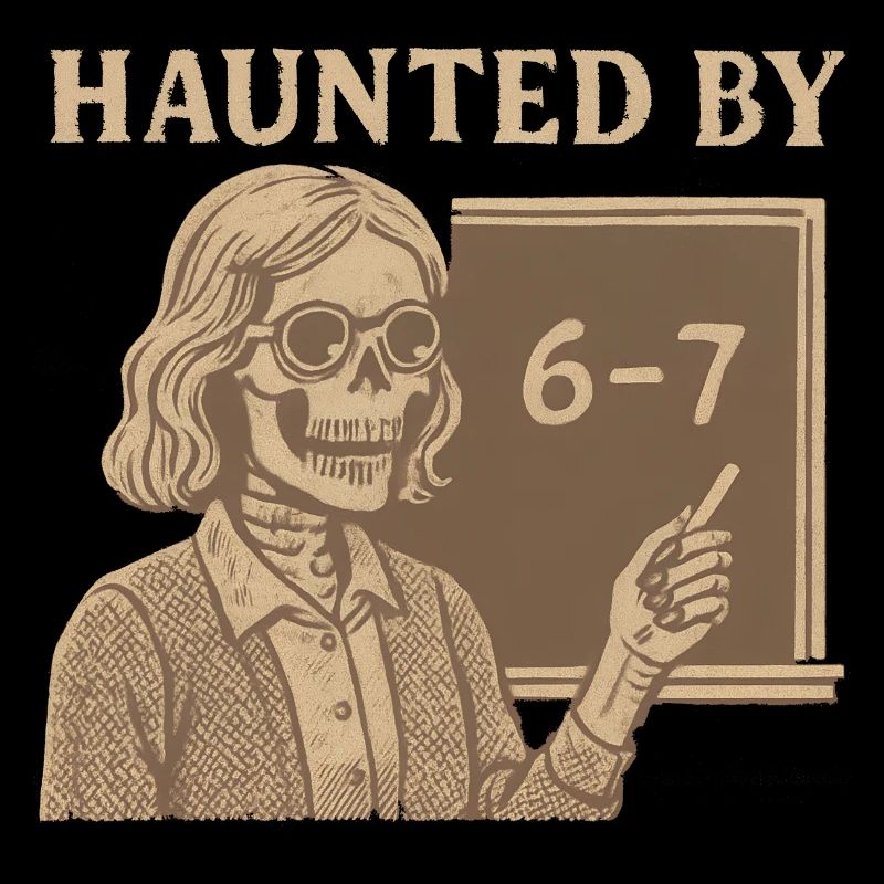 67 Numéro Enseignant d’Halloween Hanté Par Six Sept