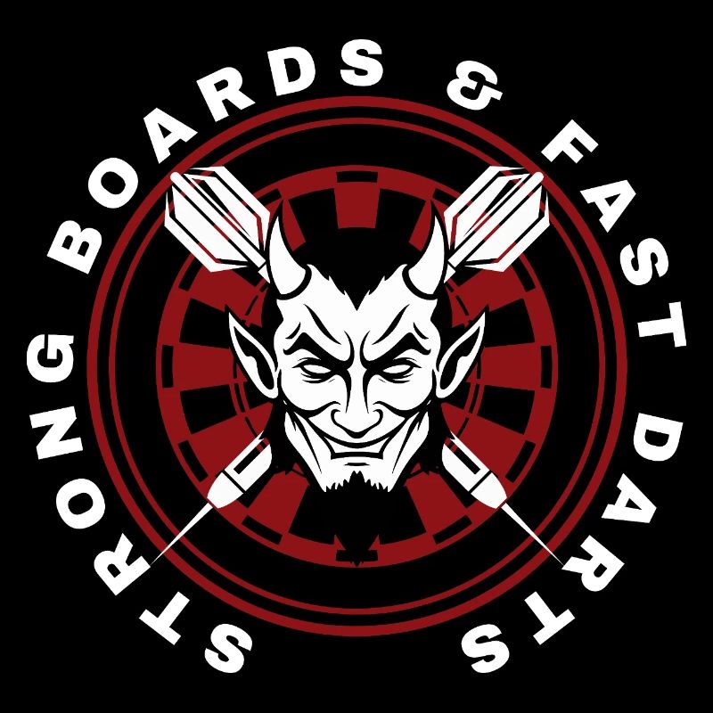 DARTS, DARTBOARD AND DEVIL 