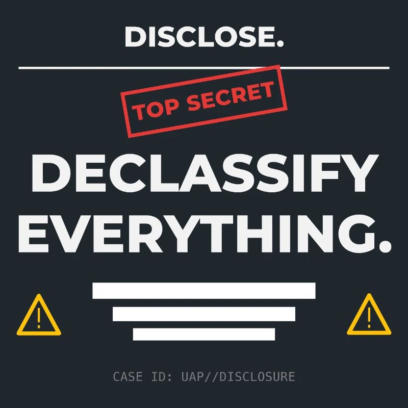 DIVULGUER. Déclassifier tout – UAP