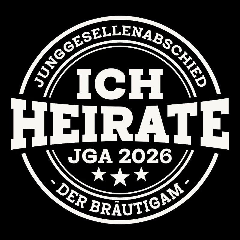 JGA 2026 Der Bräutigam Junggesellenabschied