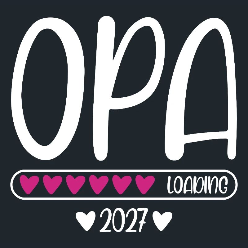 Grandpa 2027 loading with hearts loading bar